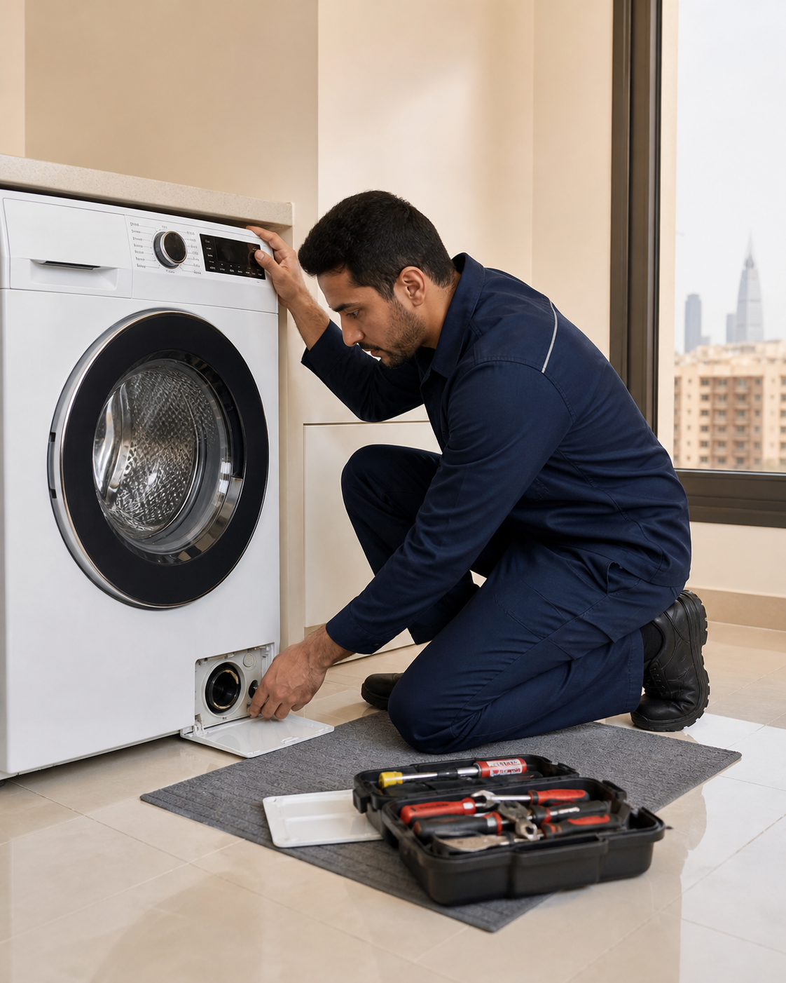 Automatic washing machine repair in Riyadh